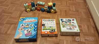 Giochi, puzzle e libri
