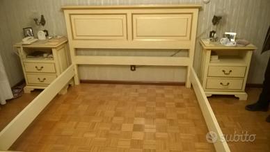 letto, cassettone, comodini