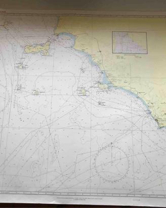 Carte nautiche dell'istituto idrografico della m.m