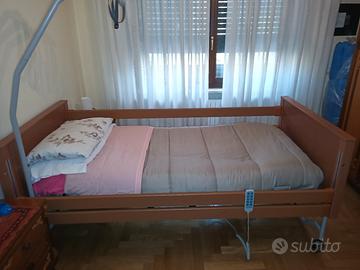 lettino da ospedale regolabile 