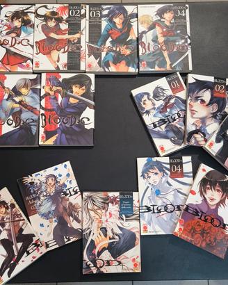 Lotto Manga: Blood-C + Blood+ + Blood+ Adagio