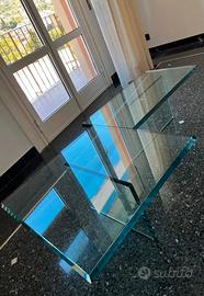 Tavolino di design  in cristallo