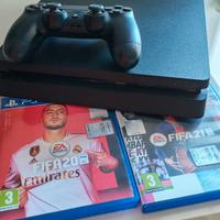 PS4 slim 500 gb + giochi