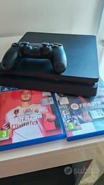PS4 slim 500 gb + giochi