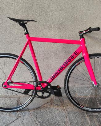 Bici fixed scatto fisso alluminio e carbonio