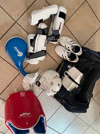 Attrezzatura per taekwondo