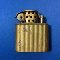 Accendino Vintage Pocket Der Benziner Ottone