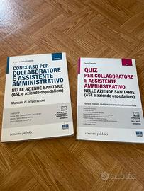 Libri concorso assistente amministrativo sanitario
