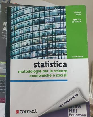 Statistica di Borra e Di Ciaccio. Ed. Mc Graw Hill