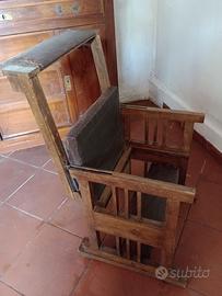 Vecchio inginocchiatoio