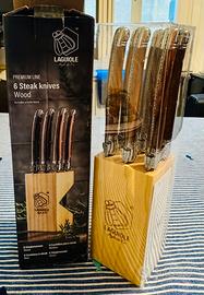 Set 6 Coltelli da carne Laguiole