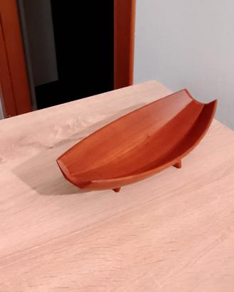 Soprammobile portaoggetti in legno anni '60
