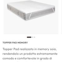 Topper Matrimoniale 160x190