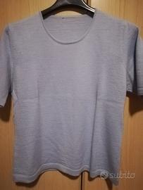 pullover lana mezza manica sottogiacca