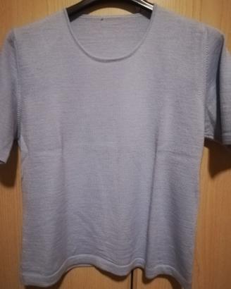 pullover lana mezza manica sottogiacca