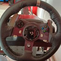 Volante Logitech g920 più pedaliera 