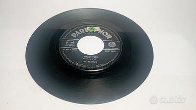 BEATLES, 45 giri I need you/Dizzy miss Lizzy 