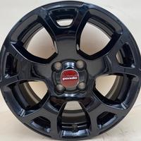 4 cerchi lega fiat panda 500 ypsilon r15 lt5155
