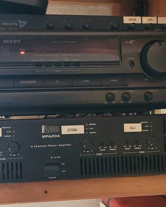 sistema amplificatore 