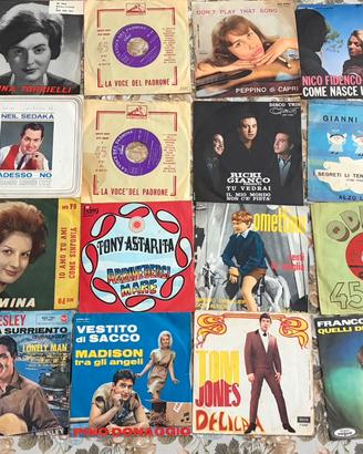 Dischi in vinile 45 giri