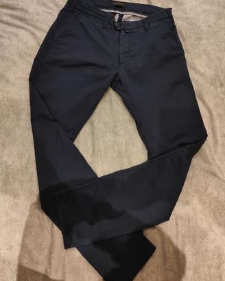 Pantaloni Chino Eleganti Blu Sonny Bono
