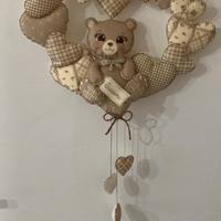 Fiocco nascita bimbo, bimba