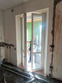 Portafinestra in PVC Bianco - Infisso Moderno