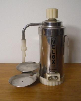 Caffettiera da auto Velox autobar anni 70