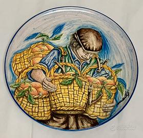 Piatto in ceramica