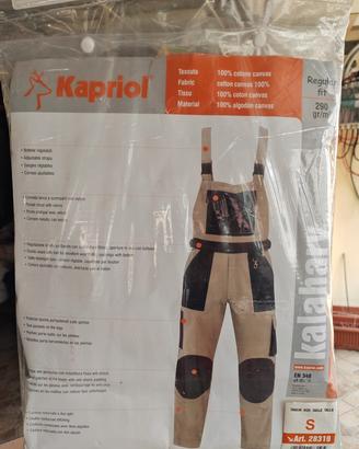 Salopette kapriol 100 % cotone 