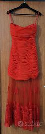 Abito da cerimonia Antille Elegance rosso