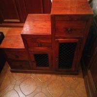 mobile scala legno massello