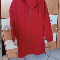 Maxi felpa rossa Primark 