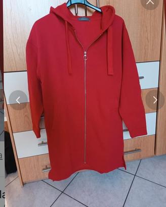 Maxi felpa rossa Primark 