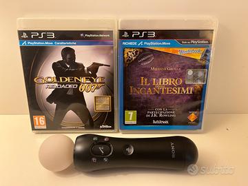 playstation move controller + giochi PS3