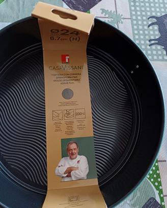 tortiera con cerniera 