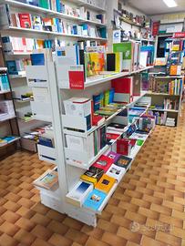 Scaffalatura a gondola e bancone