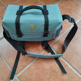 Borsa da fotografo Dorr grigio azzurro