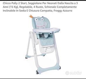 Seggiolone Chicco Polly 2 Start