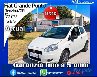 Fiat Grande Punto 1.4 benz/GPL 77 CV Actual EasyPo
