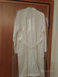 camice medico bianco cotone 100%