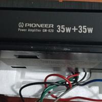 Amplificatore auto Pioneer GM 620