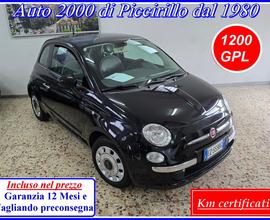 Fiat 500 1.2 Lounge con GPL Garanzia 12 mesi