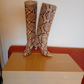 Stivali donna Sergio Rossi pitone misura 35
