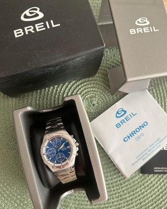 Orologio Breil Chrono OS10 38mm quadrante blu