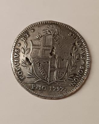 Antica moneta 10 Paoli - Anno 1797