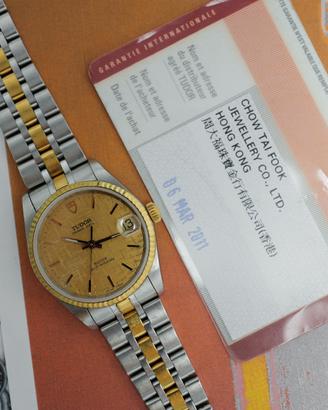 Tudor Prince Oysterdate 32 mm ref.72033 acc/oro