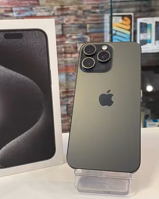 IPHONE 15 PRO MAX 512GB NERO - GARANZIA 12 MESI
