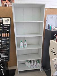 Scaffale bianco 5 ripiani