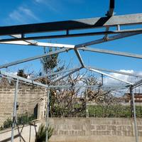 Gazebo in ferro zincato